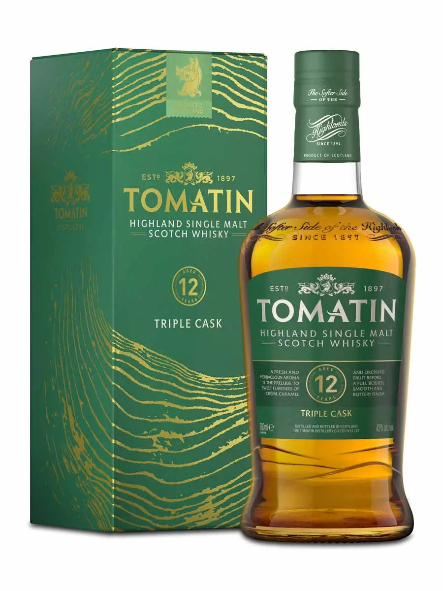 Tomatin 12 Year Old Highland Single Malt Scotch Whisky