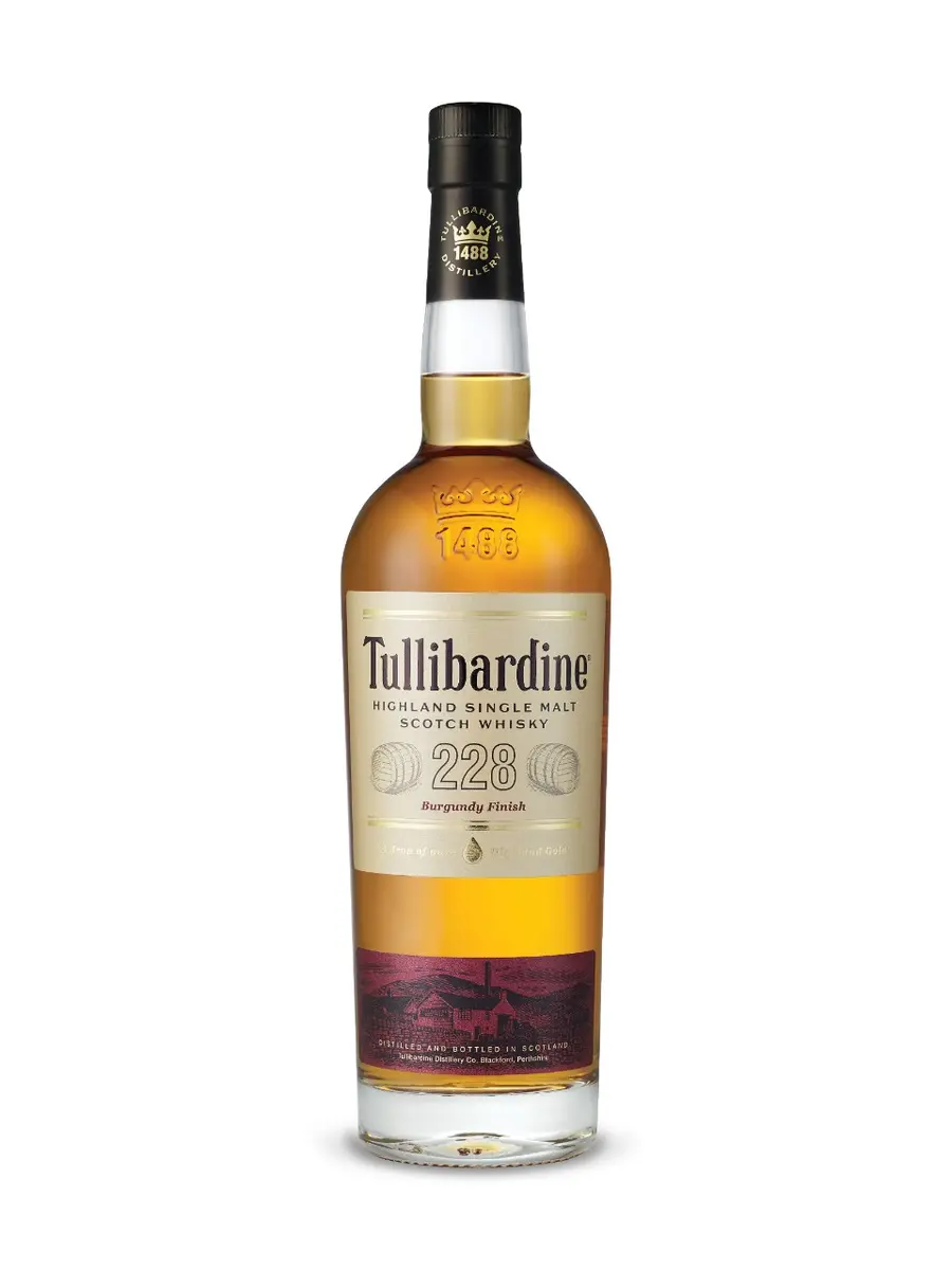Tullibardine 228 Burgundy Finish Highland Single Malt Scotch Whisky