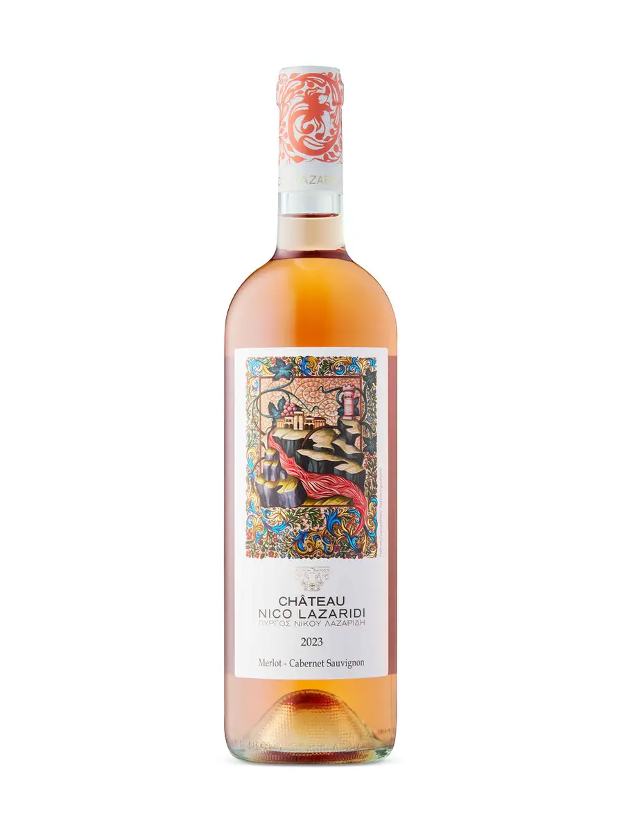 Chateau Nico Lazaridi Rose Merlot - Cabernet Sauvignon i.