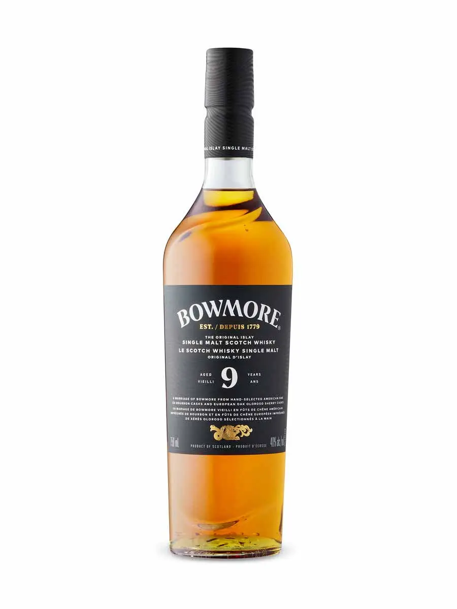 Bowmore 9 Year Old Whisky