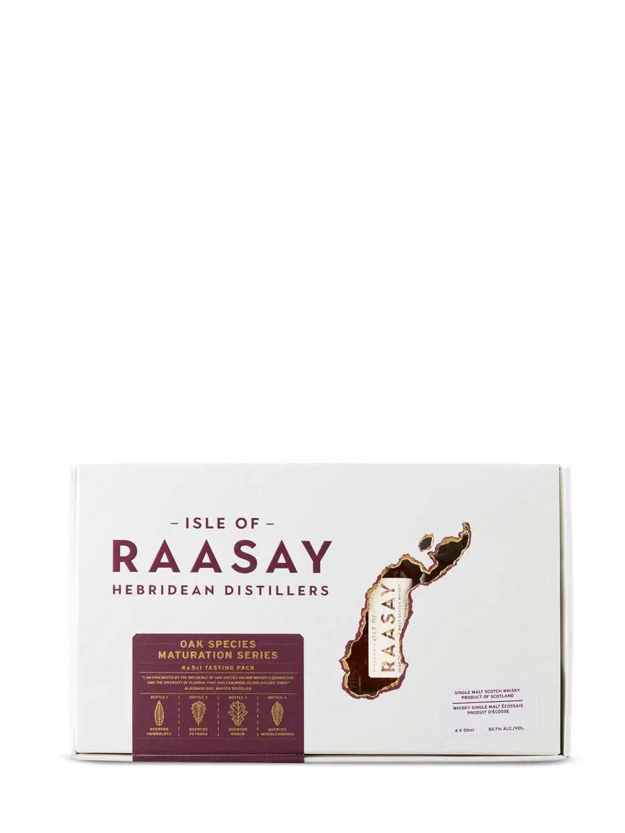 Raasay Oak Species Maturation Series Tasting Pack Whisky