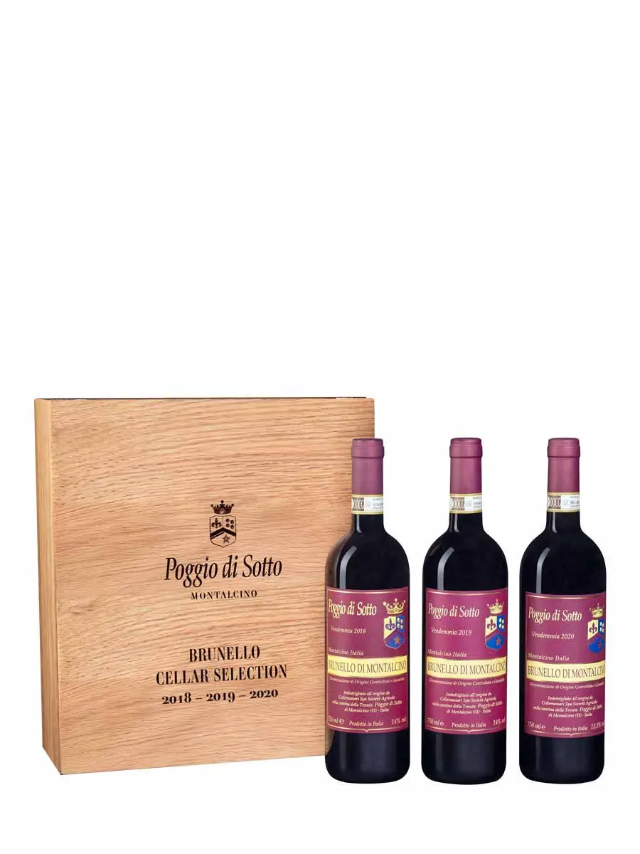 Poggio di Sotto Brunello di Montalcino Three-Vintage Set