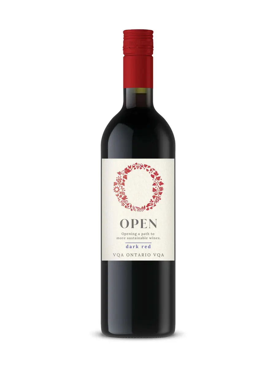 Open Dark Red VQA