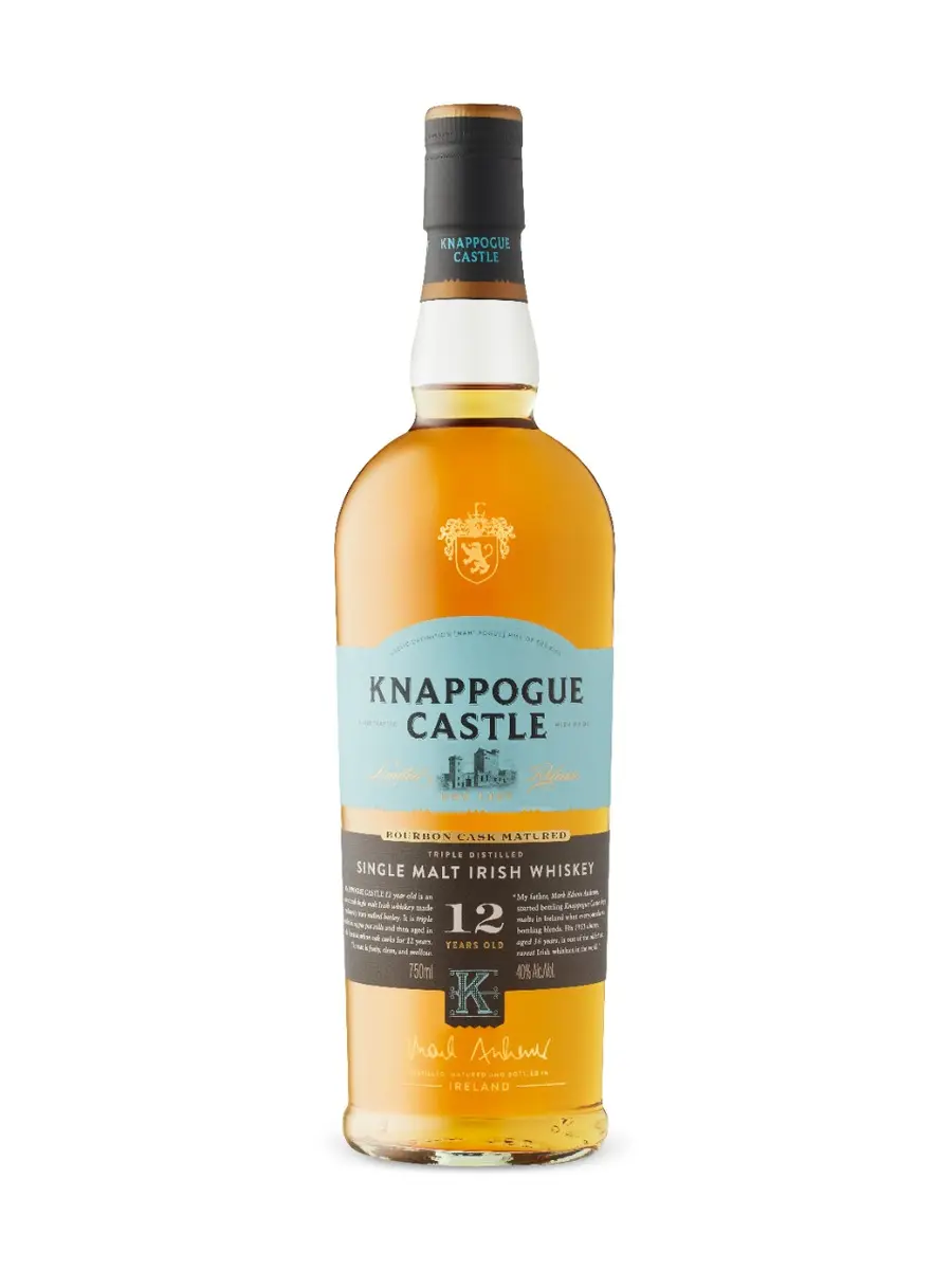 12 Year Old Knappogue Castle Irish Single Malt Whiskey